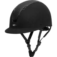 Swing Cap Rijhelm H22 Zwart mat fluweel / glans mt 55 - 57 cm