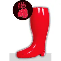 All Red Laars Dildo - rood