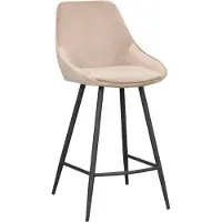 Rowico Home Sierra velvet barkruk 67 cm