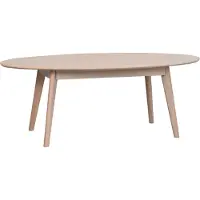 Rowico Home Yumi ovale houten salontafel whitewash 130 x 65 cm