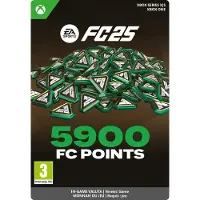 EA Sports FC 25 - 5900 FC Points - Xbox Series X|S/Xbox One - Currency - Niet beschikbaar in Belgie