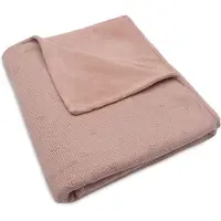 Jollein Deken Babybedje 100x150 Cosy Knit Velvet Wild Rose