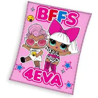 L.O.L. Surprise! LOL Surprise! Fleecedeken BFFS 4EVA - 110 x 140 cm - Polyester