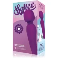 Bodywand Softee Siliconen Wand in Paars