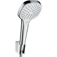 Hansgrohe Croma Select E Vario / PorterS badset 125cm Wit-Chroom