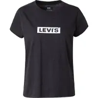 Levi's Shirt 'Graphic Authentic Tshirt' zwart / wit
