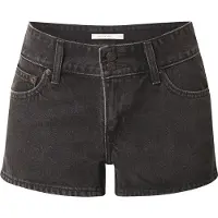 Levi's Jeans 'Superlow Short' black denim
