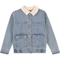 Levi's Spijkerjasje LVG DENIM JACKET W/ SHERPA COL kind 10 jaar