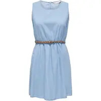 ONLY Zomerjurk 'ONLBea' lichtblauw / bruin