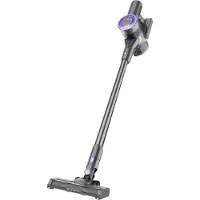 Cheffinger Steelstofzuiger - 300Watt - Draadloze Stofzuiger - Paars - LED Verlichting - Wandmontage