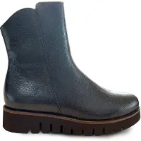 Footnotes 41.003 wijdte H Enkellaarzen | Maat 39 Dames Blauw