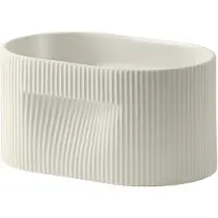 Muuto Bloempot Ridge Off-White 13 cm