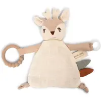 Filibabba Knuffeldoekjes m. Bijtring - Het hertendier Fawn - - OneSize - Knuffeldoekjes