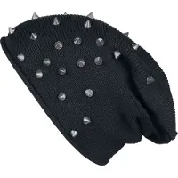Black premium by emp - Gothic Beanie - zwart - Maat Standard