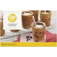 Wilton Koekjes Vorm - Bakvorm voor 6 Eetbare Borrelglaasjes - Dessert