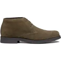 Geox U Claudio A Herrenschuhe Schnürstiefel Grün Freizeit