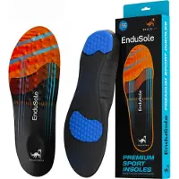 Bracefox Sport Inlegzolen 'EnduSole' | Maat 34-37 | Inlegzolen voor Wandelen & Sports | Mannen & Vrouwen | Optimale demping | Maat 34-37