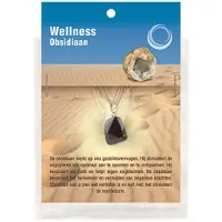 Ruben Robijn Gezondheidshanger obsidiaan 1st -