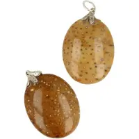 Ruben Robijn Edelsteenhanger fossiele palm 1st -