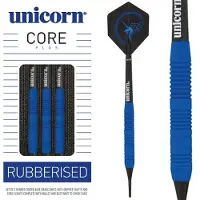 Unicorn Softtip Core Plus Rubberised Brass Blue 16 gram