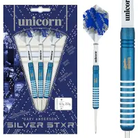Unicorn Gary Anderson Silver Star 80% Darts Transparant 21 g