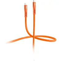 Flexline -USB-C Ladekabel, USB 3.2, 240W, orange, 2m