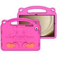 DUX Panda kidsproof backcover met standaard voor de Samsung Tab A9 / A7 Lite - Roze