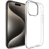 Accezz Clear Backcover voor de Apple iPhone 15 Pro - Transparant