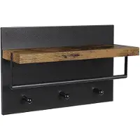 Mazazu MIRA Home - Schoenenrek - Schoenenkast - Zwart- Grijs - Spaanplaat - metaal- 1,2x44,5x23