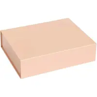 HAY Colour Storage S doos met deksel 25,5x33 cm Soft pink