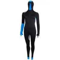 Hunter speedsuit base lycra blauw | Maat XXS/140