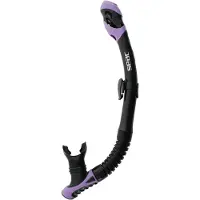 Seac Sub Reverse Dry Sbl Diving Snorkel Zwart