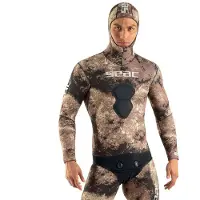 Seac Sub Gannet 5 Mm Spearfishing Jacket Bruin M Man