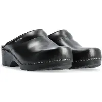Sika 148 Klomp Traditionel Open Hak PU | Zwart | Maat 48 - 16.089.076.48