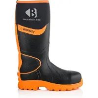 Buckbootz Bbz8000 S5s Werklaars Zwart/oranje | Maat: 45