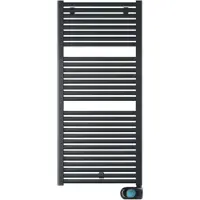 DRL Products CLAUDIA Mat Zwart Badkamerradiator 900 Watt (60cm x 120cm)