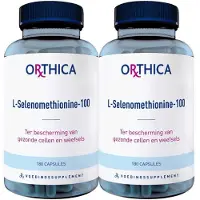 Orthica 2x L-Selenomethionine-100 180 capsules