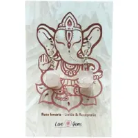 Ruben Robijn Roze kwarts oorbellen facet - Love Gems