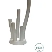 Vase the World Kandelaar - Vaas | Mendoza | ivory - Parelwit | Ø15 x H36 cm
