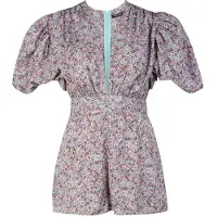 Nasty Gal Petite Jumpsuit turquoise / grijs / lila
