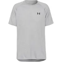 Under Armour Functioneel shirt 'Tech 2.0' lichtgrijs / zwart