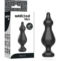 Addicted toys | Anal Sexual Plug 13.6cm Black | Buttplug | Anal Plug | Sex Toy for Man