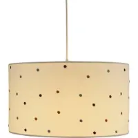 Vertbaudet Lampenkap voor lamp met geborduurde stippen beige /meerkleurig