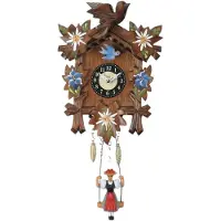 Engstler - 126/10 SQ - Wandklok met schommel - Quartz