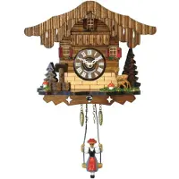 Engstler - 179 SQ - Wandklok met schommel - Quartz