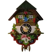 Engstler - 0197 SQ - Wandklok met schommel - Quartz
