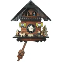 Engstler - 227 QPT - Wandklok met slinger - Quartz