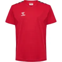 Hummel Functioneel shirt 'Authentic' vuurrood / zwart / wit