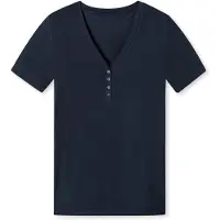 Schiesser Shirt ' Mix+Relax ' blauw
