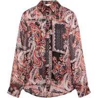 Usha Blouse gemengde kleuren / zwart